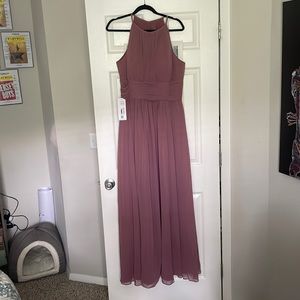 Azazie Bonnie Amethyst color dress, size 14